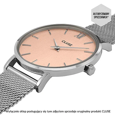 Cluse Minuit Mesh Silver Green CW0101203029
