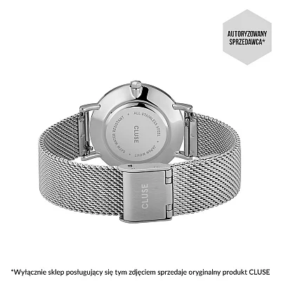 Cluse Minuit Mesh Silver Green CW0101203029