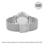  Zdjęcie 4 Cluse Minuit Mesh Silver White CW0101203002