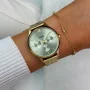  Zdjęcie 4 Cluse Minuit Multifunction Gold Bracelet Green Dial CW10709
