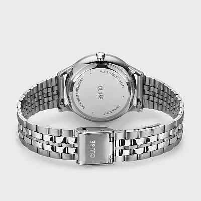Cluse Minuit Multifunction Silver White Dial Bracelet CW10703