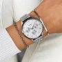  Zdjęcie 4 Cluse Minuit Multifunction Silver White Dial Bracelet CW10703