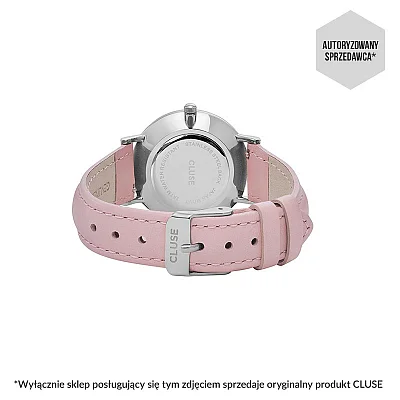 Cluse Minuit Silver White Pink CL30005