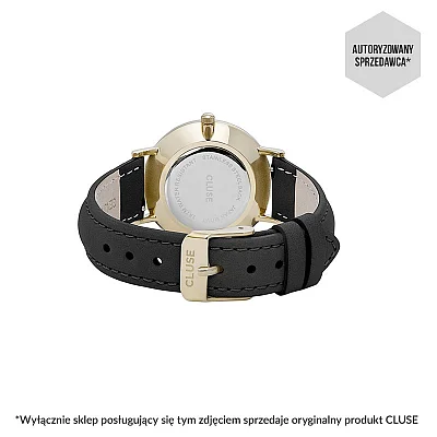 Cluse Minuit Yellow Gold White Black CL30019