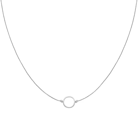 Cluse Naszyjnik Essentielle Silver Open Circle Choker CLJ22002