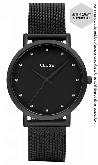 Cluse Pavane Mesh Black Stones CW0101202003