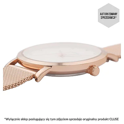 Cluse Pavane Mesh Rose Gold Stones CW0101202002