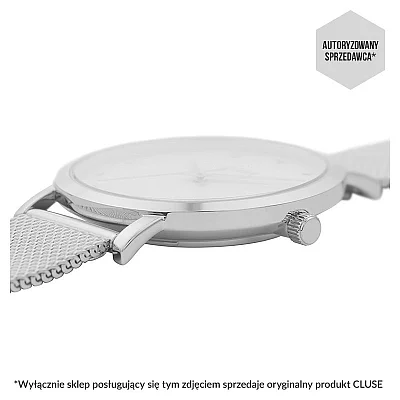 Cluse Pavane Mesh Silver Stones CW0101202001