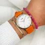  Zdjęcie 4 Cluse Pavane Petite Gold Orange Silicon CW11402
