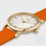  Zdjęcie 2 Cluse Pavane Petite Gold Orange Silicon CW11402