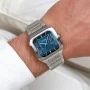  Zdjęcie 2 Cluse Quadrus Day-Date Blue Dial Steel Bracelet CW26209