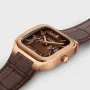  Zdjęcie 3 Cluse Quadrus Day-Date Brown Dial Rose Gold Leather Strap CW26206
