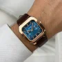  Zdjęcie 2 Cluse Quadrus Multifunction Day-Date Brown Leather Blue Dial CW26204