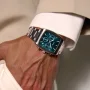  Zdjęcie 3 Cluse Quartaut Silver Bracelet Blue Dial Chronograph CW52001