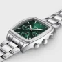  Zdjęcie 5 Cluse Quartaut Silver Bracelet Green Dial Chronograph CW52002