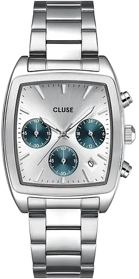 Cluse Quartaut Silver Bracelet Silver Dial Chronograph CW52003