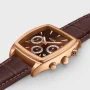  Zdjęcie 4 Cluse Quartaut Silver Leather Rose Gold Dial Chronograph CW52006