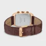  Zdjęcie 5 Cluse Quartaut Silver Leather Rose Gold Dial Chronograph CW52006
