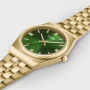  Zdjęcie 3 Cluse Retro 70's Gold Bracelet Green Dial CW35105