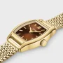 Zdjęcie 2 Cluse Tonnette Mini Brown Dial Yellow Gold Mesh CW16504