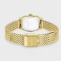 Zdjęcie 3 Cluse Tonnette Mini Brown Dial Yellow Gold Mesh CW16504