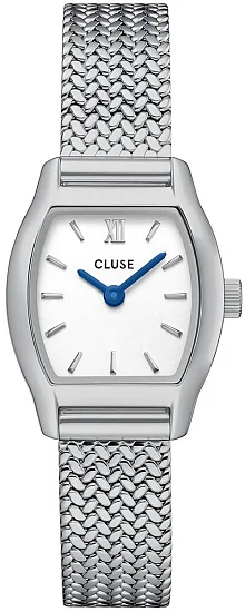 Cluse Tonnette Mini White Dial Silver Mesh CW16502