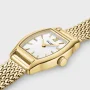Zdjęcie 2 Cluse Tonnette Mini White Dial Yellow Gold Mesh CW16501