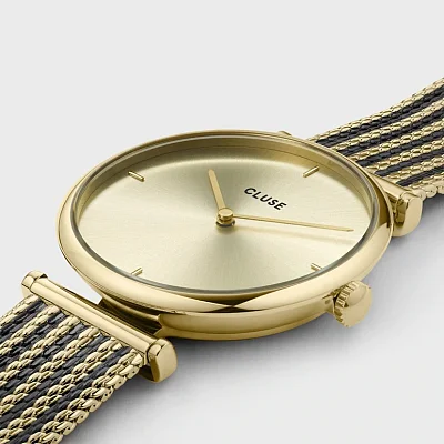 Cluse Triomphe Full Gold Mesh CW10401