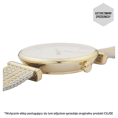 Cluse Triomphe Gold Bicolour Mesh CW0101208002