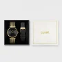  Zdjęcie 10 Cluse Triomphe Gold Bicolour Mesh & Black Strap Set CG10404