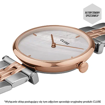 Cluse Triomphe Silver Bicolour CW0101208015