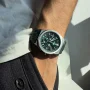  Zdjęcie 6 Cluse Vigoureux Chrono Green Silicone Green Dial CW20808