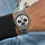  Zdjęcie 2 Cluse Vigoureux Chrono Man H-Link Panda Silver Dial CW20807