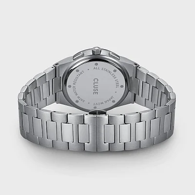 Cluse Vigoureux Chrono Man H-Link Silver Blue Dial CW20801