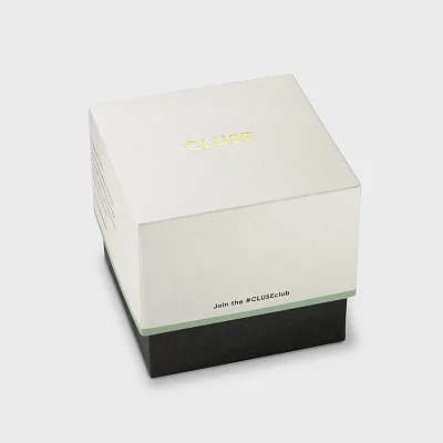 Cluse Vigoureux Chrono Man H-Link Silver Green Dial CW20803