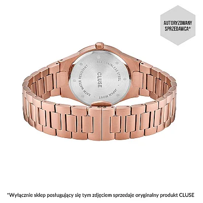 Cluse Vigoureux H-Link Rose Gold White Dial CW0101210001