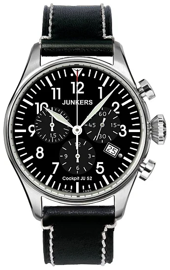 Junkers Cockpit JU52 Quartz Chrono JU-6180-2