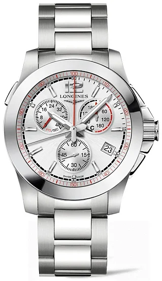 Longines Conquest Chrono 1/100 sec Horse Jumping L37014766