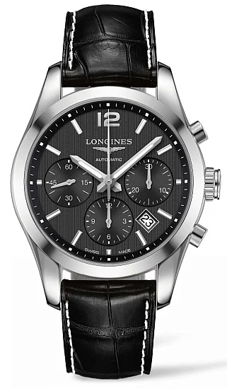 Longines Conquest Classic Column-Wheel Chronograph Strap XL L27864565