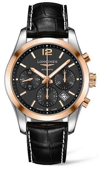 Longines Conquest Classic Column-Wheel Chronograph Strap XL L27865565