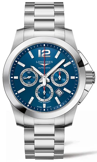 Longines Conquest Column-Wheel Chronograph L38014966