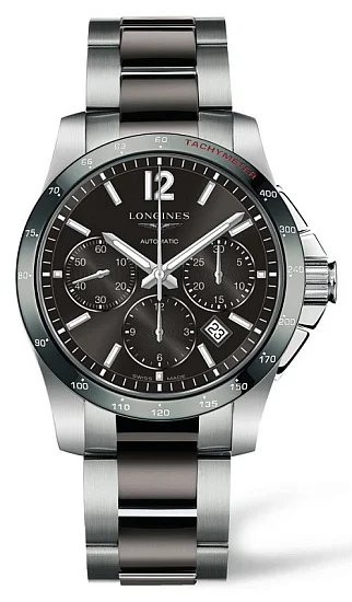 Longines Conquest Column-Wheel Chronograph Ceramic L27444067