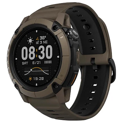 Coros Nomad Brown Digital Smartwatch HR GPS WNOM-BRN