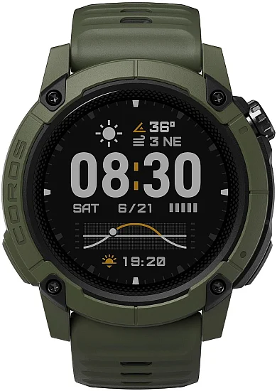 Coros Nomad Green Digital Smartwatch HR GPS WNOM-GRN