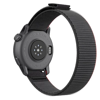 Coros PACE 3 Black Nylon Band Digital Smartwatch HR GPS WPACE3-INK