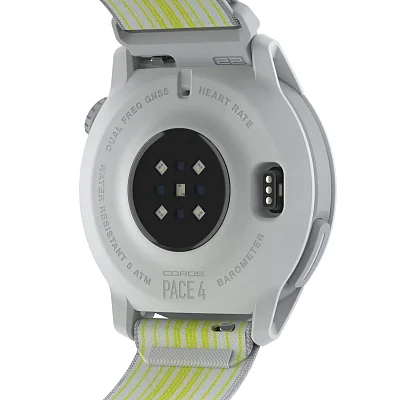 Coros PACE 4 White Nylon Digital Smartwatch HR GPS WPACE4.N-WHT