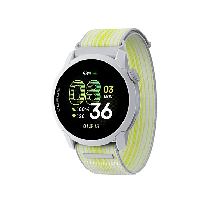 Coros PACE 4 White Nylon Digital Smartwatch HR GPS WPACE4.N-WHT