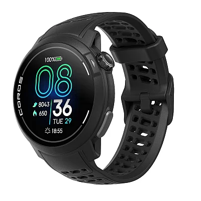 Coros Pace PRO Black Digital Smartwatch Sapphire AMOLED HR GPS WPACEP-BLK