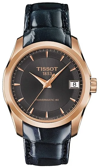 Tissot Couturier Lady Powermatic 80 PVD T0352073606100