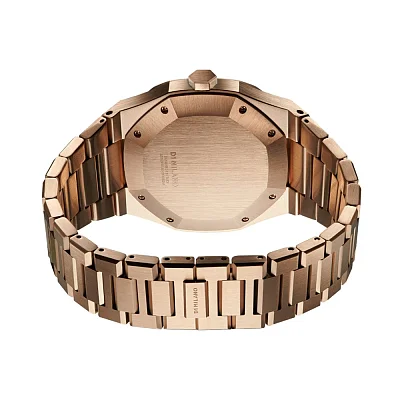 D1 Milano Automatic Rose Gold Black Dial ATBJ03